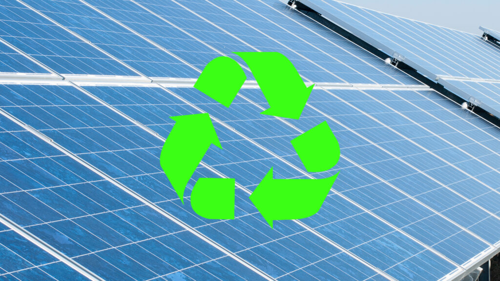 Where should scrap PV panels from several countries go? -